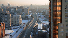 Вид Екатеринбурга. Архивное фото Вид Екатеринбурга. Архивное фото