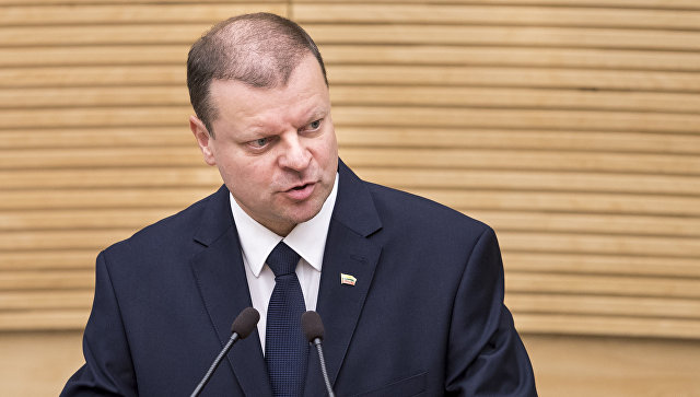 Премьер-министр Литвы Саулюс Сквернялис. Архивное фото
