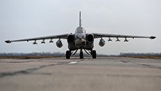 Штурмовик Су-25. Архивное фото Штурмовик Су-25. Архивное фото
