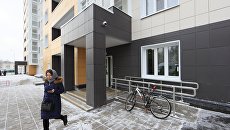 Первый дом для переселения по программе реновации в Москве. Архивное фото Первый дом для переселения по программе реновации в Москве. Архивное фото