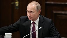 Президент РФ Владимир Путин. Архивное фото Президент РФ Владимир Путин. Архивное фото