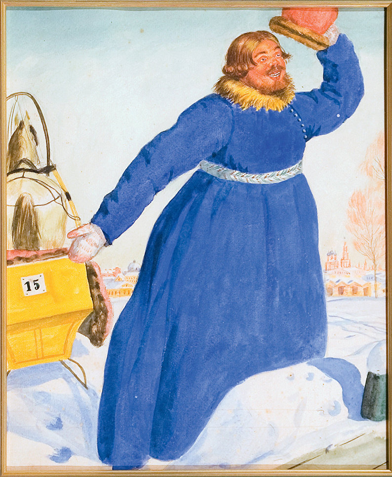 Лихач, 1920. Серия акварелей. Воспроизведена в альбоме Русь. Русские типы Б.М. Кустодиева. Петроград, изд. Аквилон, 1923. Бумага, акварель. НИМ РАХ. Музей-квартира И.И. Бродского Лихач, 1920. Серия акварелей. Воспроизведена в альбоме Русь. Русские типы Б.М. Кустодиева. Петроград, изд. Аквилон, 1923. Бумага, акварель. НИМ РАХ. Музей-квартира И.И. Бродского