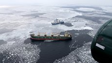 Грузовое судно под флагом Панамы, которое терпит бедствие в водах Финского залива Грузовое судно под флагом Панамы, которое терпит бедствие в водах Финского залива