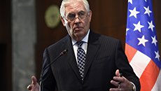 Государственный секретарь США Рекс Тиллерсон. Архивное фото Государственный секретарь США Рекс Тиллерсон. Архивное фото