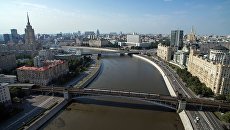 Смоленский метромост через Москву-реку в Москве Смоленский метромост через Москву-реку в Москве