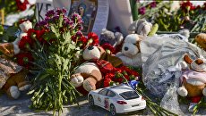 Мемориал на Дворцовой площади в Санкт-Петербурге в память о погибших в ТЦ Зимняя вишня в Кемерово Мемориал на Дворцовой площади в Санкт-Петербурге в память о погибших в ТЦ Зимняя вишня в Кемерово