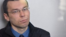 Журналист Василий Муравицкий на заседании в суде Житомира. 29 марта 2018 Журналист Василий Муравицкий на заседании в суде Житомира. 29 марта 2018