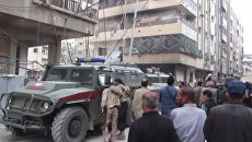 Российские военные не нашли пострадавших от предполагаемой химатаки в Сирии Российские военные не нашли пострадавших от предполагаемой химатаки в Сирии