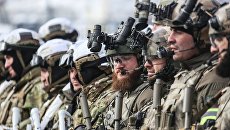 Бойцы Росгвардии во время учений. Архивное фото Бойцы Росгвардии во время учений. Архивное фото