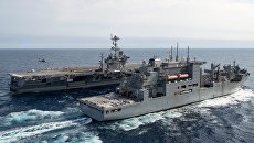 Американский авианосец USS Harry Truman Американский авианосец USS Harry Truman