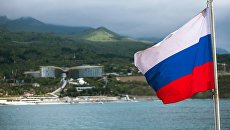 Российский триколор в Крыму Российский триколор в Крыму