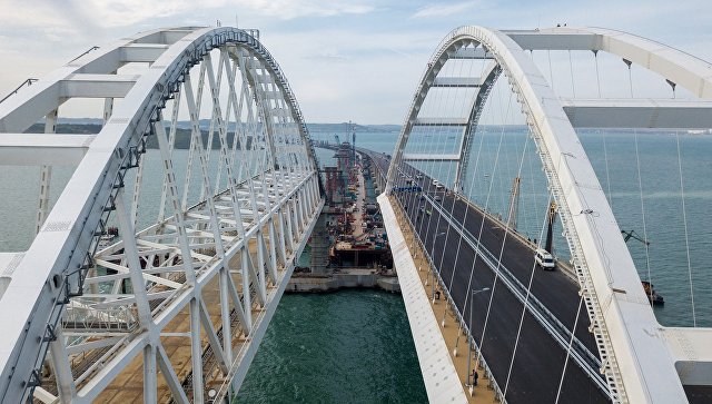 На Украине предложили забрать Крымский мост в качестве "контрибуции"