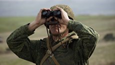 Военнослужащий Народной милиции ЛНР. Архивное фото Военнослужащий Народной милиции ЛНР. Архивное фото