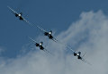 Истребители Су-30СМ пилотажной группы Соколы России во время празднования 80-летия Центра показа авиационной техники им. Кожедуба на аэродрома Кубинка. 12 мая 2018 Истребители Су-30СМ пилотажной группы Соколы России во время празднования 80-летия Центра показа авиационной техники им. Кожедуба на аэродрома Кубинка. 12 мая 2018