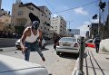 Уличные протесты в Палестине против переноса посольства США в Иерусалим. 14 мая 2018 Уличные протесты в Палестине против переноса посольства США в Иерусалим. 14 мая 2018