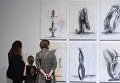 Посетители на открытии выставки Вадим Космачёв. Дыхание скульптуры в Третьяковской галерее на Крымском валу Посетители на открытии выставки Вадим Космачёв. Дыхание скульптуры в Третьяковской галерее на Крымском валу