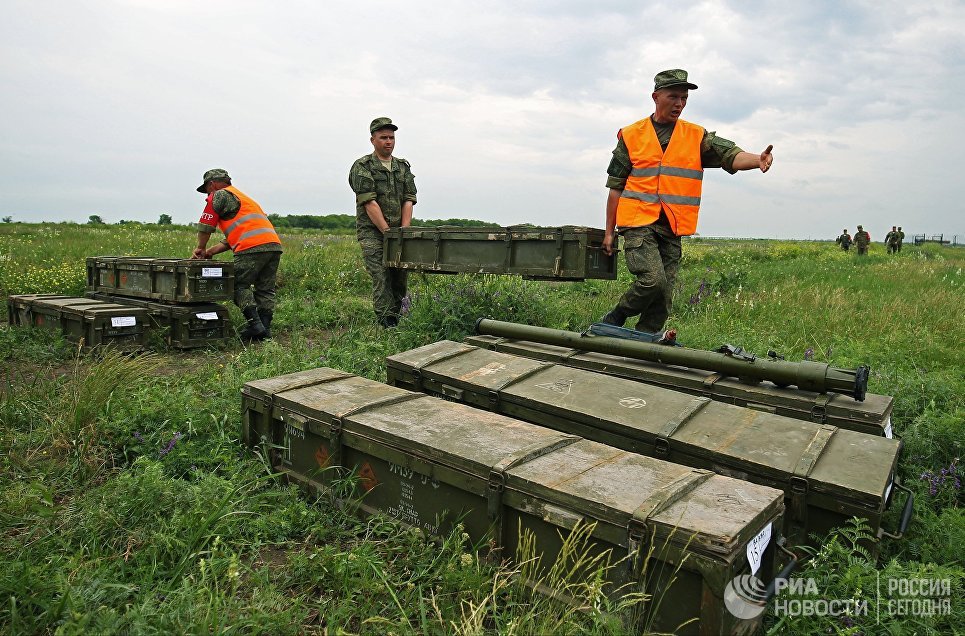 Военнослужащие на всеармейском конкурсе Чистое небо-2018 Военнослужащие на всеармейском конкурсе Чистое небо-2018