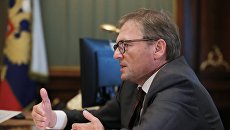 Уполномоченный при президенте РФ по защите прав предпринимателей Борис Титов во время встречи с президентом РФ Владимиром Путиным. 23 мая 2018 Уполномоченный при президенте РФ по защите прав предпринимателей Борис Титов во время встречи с президентом РФ Владимиром Путиным. 23 мая 2018