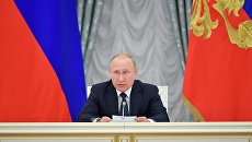 Президент РФ Владимир Путин. Архивное фото Президент РФ Владимир Путин. Архивное фото