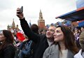 Участники празднования Дня России на Красной площади. 12 июня 2018 Участники празднования Дня России на Красной площади. 12 июня 2018