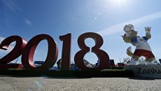 Талисман чемпионата мира по футболу ФИФА-2018 волк Забивака Талисман чемпионата мира по футболу ФИФА-2018 волк Забивака