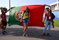 Болельщики сборной Португалии перед матчем группового этапа чемпионата мира по футболу между сборными Португалии и Испании Болельщики сборной Португалии перед матчем группового этапа чемпионата мира по футболу между сборными Португалии и Испании