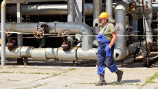 Шебелинский газоперерабатывающий завод украинской компании Нафтогаз. Архивное фото Шебелинский газоперерабатывающий завод украинской компании Нафтогаз. Архивное фото