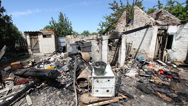 Ситуация в Донецкой области. Архивное фото