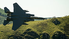 Истребитель F-15 ВВС США. Архивное фото Истребитель F-15 ВВС США. Архивное фото