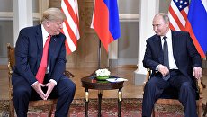 Встреча президента РФ Владимира Путина и президента США Дональда Трампа в Хельсинки. 16 июля 2018 Встреча президента РФ Владимира Путина и президента США Дональда Трампа в Хельсинки. 16 июля 2018