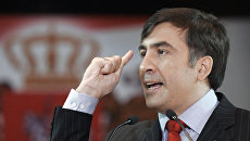 Президент Грузии Михаил Саакашвили. 2008 год Президент Грузии Михаил Саакашвили. 2008 год