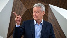 Кандидат в мэры Москвы Сергей Собянин во время Круглого стола в предвыборном штабе на улице Покровка. 8 августа 2018 Кандидат в мэры Москвы Сергей Собянин во время Круглого стола в предвыборном штабе на улице Покровка. 8 августа 2018