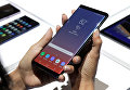 Новый телефон Galaxy Note 9 на презентации Galaxy Unpacked в Нью-Йорке Новый телефон Galaxy Note 9 на презентации Galaxy Unpacked в Нью-Йорке