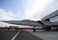 Выкатка для наземных и летных испытаний модернизированного бомбардировщика Ту-22М3М на Казанском авиационном заводе имени Горбунова. 16 августа 2018 Выкатка для наземных и летных испытаний модернизированного бомбардировщика Ту-22М3М на Казанском авиационном заводе имени Горбунова. 16 августа 2018