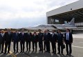 Выкатка российского ракетоносца-бомбардировщика Ту-22М3М в Казани Выкатка российского ракетоносца-бомбардировщика Ту-22М3М в Казани