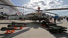 Вертолет Ми-28НЭ на форуме Армия-2018 Вертолет Ми-28НЭ на форуме Армия-2018