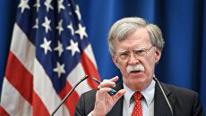 Советник президента США по национальной безопасности Джон Болтон. Архивное фото Советник президента США по национальной безопасности Джон Болтон. Архивное фото