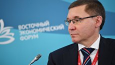 Министр строительства и жилищно-коммунального хозяйства РФ Владимир Якушев на Восточном экономическом форуме Министр строительства и жилищно-коммунального хозяйства РФ Владимир Якушев на Восточном экономическом форуме