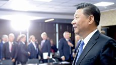 Председатель КНР Си Цзиньпин на IV Восточном экономическом форуме Председатель КНР Си Цзиньпин на IV Восточном экономическом форуме