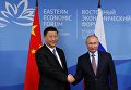 Президент РФ Владимир Путин и председатель КНР Си Цзиньпин Президент РФ Владимир Путин и председатель КНР Си Цзиньпин