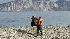 Поисковая операция в бухте Большая Саранная Авачинского залива, Камчатский край Поисковая операция в бухте Большая Саранная Авачинского залива, Камчатский край