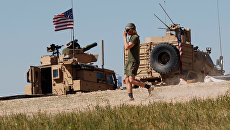Американский военный в Сирии. Архивное фото Американский военный в Сирии. Архивное фото