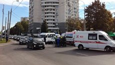 ДТП с участием маршрутных такси в Тушино, Москва. 1 октября 2018 ДТП с участием маршрутных такси в Тушино, Москва. 1 октября 2018