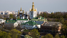 Киево-Печерская лавра в Киеве. Архивное фото Киево-Печерская лавра в Киеве. Архивное фото