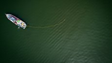 Судно проводит работы по изучению морского дна у берегов Дании. Архивное фото Судно проводит работы по изучению морского дна у берегов Дании. Архивное фото