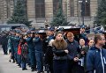 Церемония прощания с погибшими в результате трагедии в Керчи Церемония прощания с погибшими в результате трагедии в Керчи