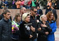 Церемония прощания с погибшими в результате трагедии в Керчи Церемония прощания с погибшими в результате трагедии в Керчи