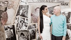 Ольга Шестакова с отцом Ольга Шестакова с отцом