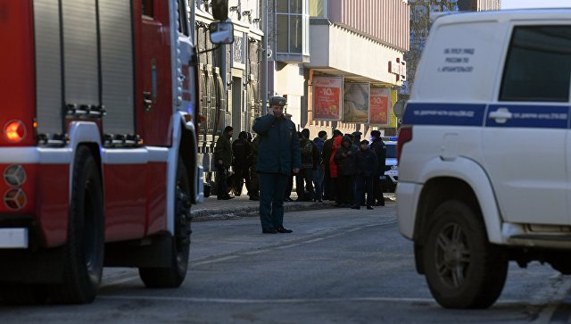 В Архангельске у здания ФСБ прогремел взрыв 