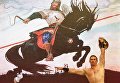 Участник эстрадно-циркового коллектива Пилигрим на фестивале творчества, посвященном Великому стоянию на реке Угре в 1480 году Участник эстрадно-циркового коллектива Пилигрим на фестивале творчества, посвященном Великому стоянию на реке Угре в 1480 году